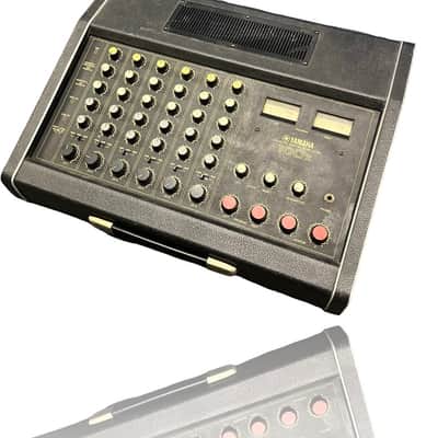 1980's Yamaha EM-100 6-Channel Powered Analog Mixer image 2