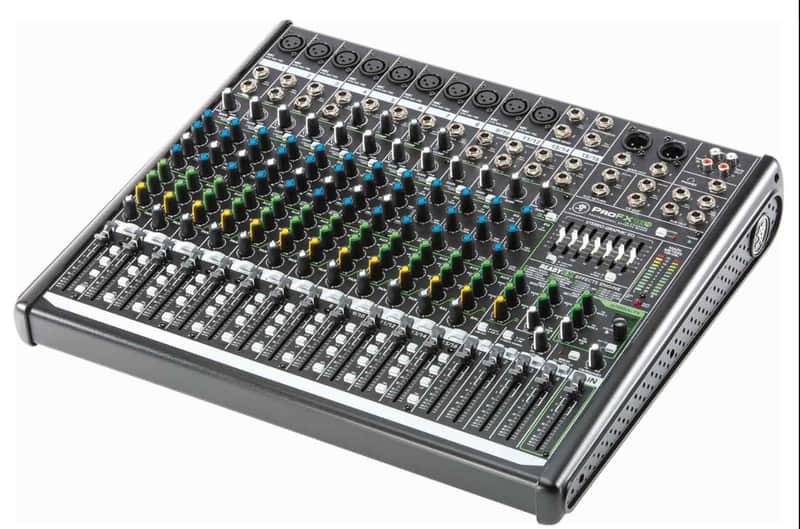 Mackie ProFX16v2 16-Channel 4-Bus Effects Mixer 2015 - 2019 - Black image 1