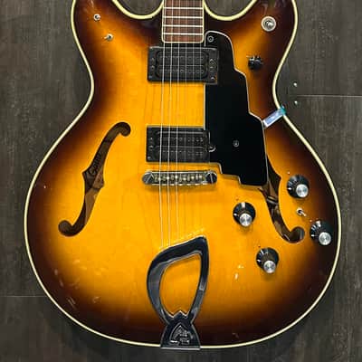 1978 Guild Starfire IV Sunburst, heavily modded, w/ original case in Very Good Condition! image 1