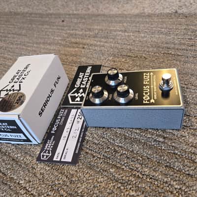 Great Eastern FX Co. FOCUS FUZZ 2023 - Metal black silver image 2