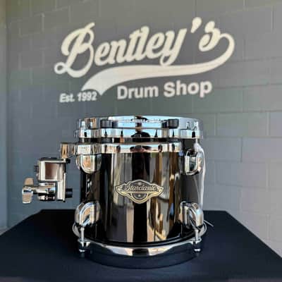 TAMA Starclassic Walnut/Birch 7x8 Rack Tom in Piano Black Lacquer with Chrome Hardware image 1