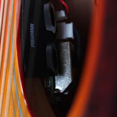 Immagine Epiphone Hummingbird Studio Acoustic Electric Guitar Faded Cherry Sunburst - 6