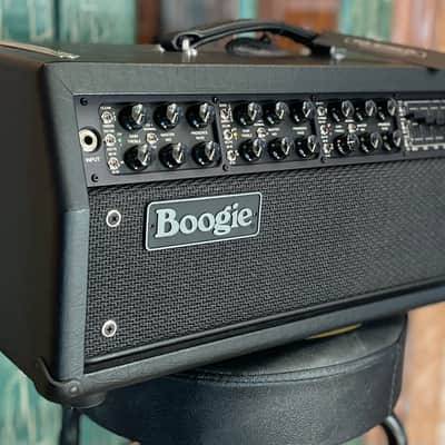 Mesa Boogie Mark V 90-Watt Black Suede Tube Amplifier Head For Electric Guitar image 3