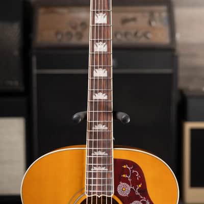 Epiphone J-200 Studio Acoustic/Electric Guitar - Antique Natural image 5
