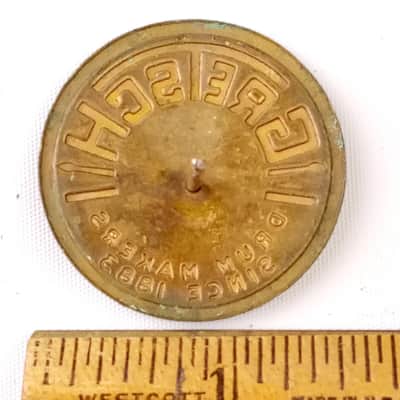 *Gretsch 60s Thick Sticks Tacked Floor/Rack Tom Drum Round Badge Renown Brooklyn image 2