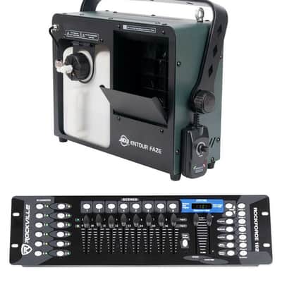 American DJ Entour Faze Water Base Haze Machine Hazer+192-Channel DMX Controller image 1