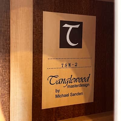 Tanglewood TSM-2 MasterDesign Solid Spruce/Mahogany Grand Auditorium with Electronics - Natural Gloss image 3