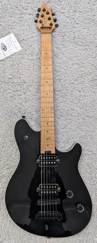 Mint EVH Wolfgang® Special TOM, Baked Maple Fingerboard, Gloss Black finish image 1