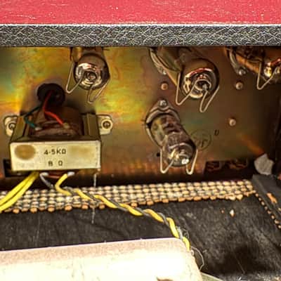 2 Vintage Teisco Tube Amps Express 5 + Northland Canadiana MIJ JAPAN Tremolo + Reverb RARE image 8