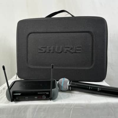 Shure PGXD4 Wireless Receiver (Band X8: 902 - 928 MHz) 2020s - Black - w/ Case + Microphone image 1