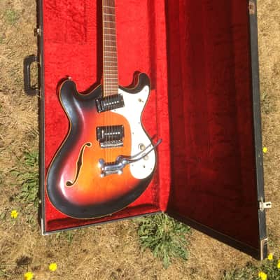 Mosrite Combo 1966-1967 - Sunburst All Original + HSC image 1