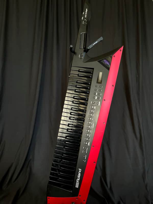 Roland AX-Edge 49-Key Keytar Synthesizer 2018 - Present - Black / Red image 1