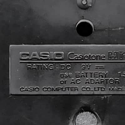 Casiotone MT-200 Casio - Black image 5