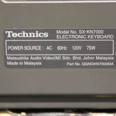 Technics SX-KN7000 Digital Arranger Keyboard W/Built In SD Reader & 128GB Card image 12