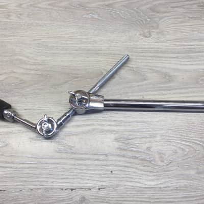 Chrome Cymbal Boom / Mount w/ Roland Anti Spin, Felt & Tama Quick Release Nut image 1