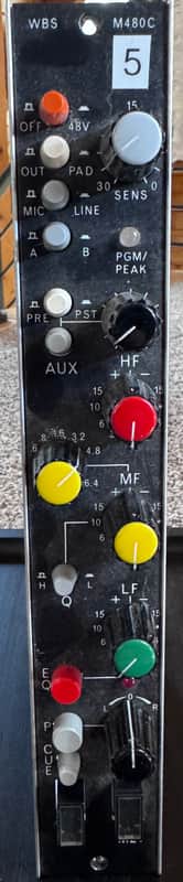 Ward Beck M480C Mic Pre / EQ Module (05 of 10) image 1