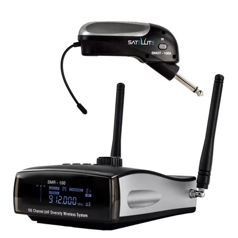 Nady SAT-SMGT100AEU1 100-Channel Wireless Instrument System For Electric Guitar (Recessed Jack) image 1