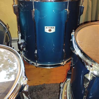 Tama Rockstar DX 6-Piece Drum Set in Ocean Blue. image 5