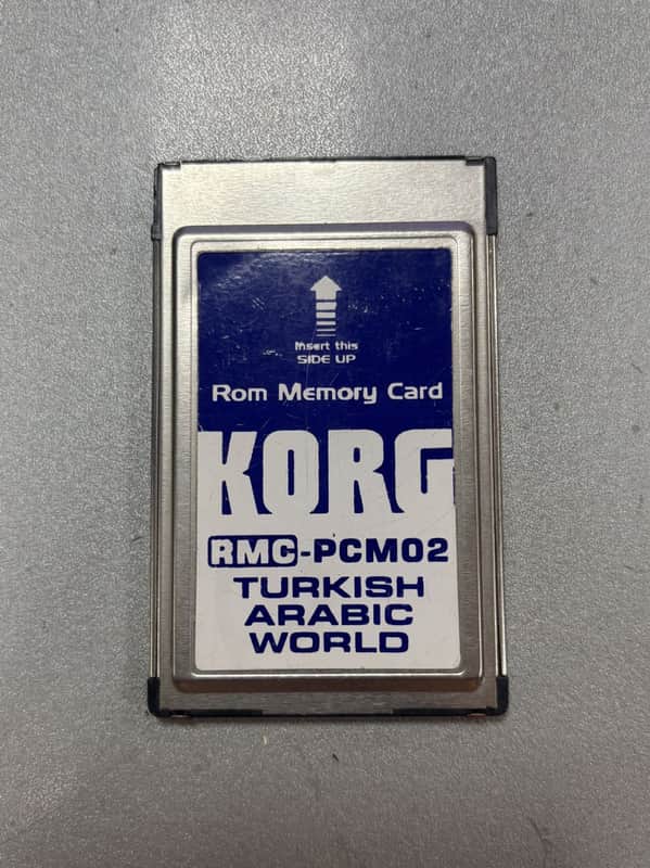 Korg RMC-PCM02 Turkish Arabic World Expansion card for the PA80 image 1