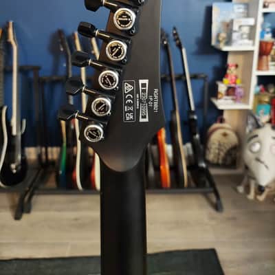 Ibanez RGRTBB21 Iron Label Baritone 2023 - Present - Black Flat image 11