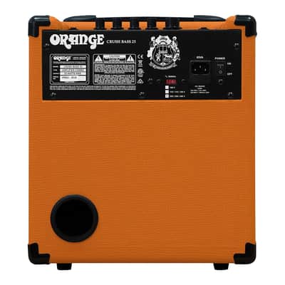 Orange Crush Bass 25W Bass Guitar Combo Amp, Orange image 3