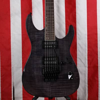 ESP LTD M-200 FM - See Thru Black image 1