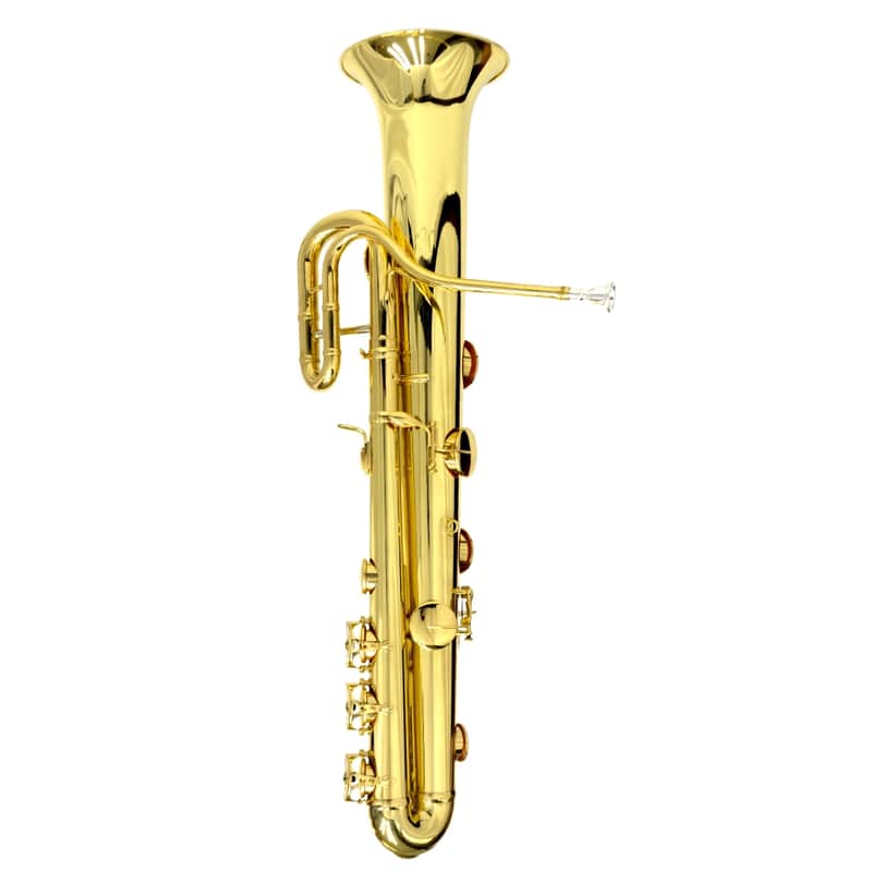 Schiller Elite Frankfurt Ophicleide key of Bb Gold image 1