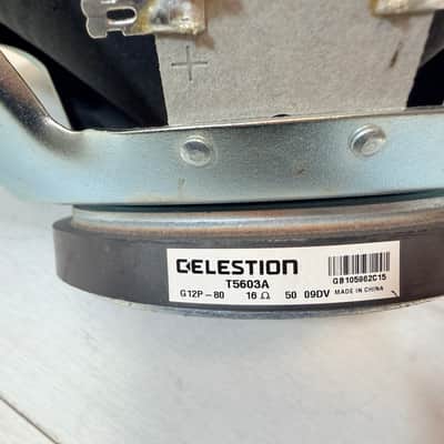 Celestion G12P-80 “Seventy 80” 12" 16Ω 80-Watt Guitar Speaker – Model T5603A image 5