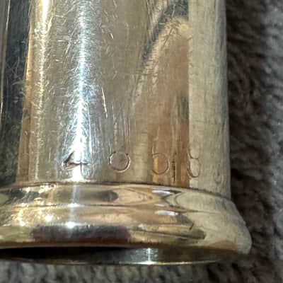 Vintage Artley Elkhart Flute Sterling Silver Headjoint 1960 - Silver image 21