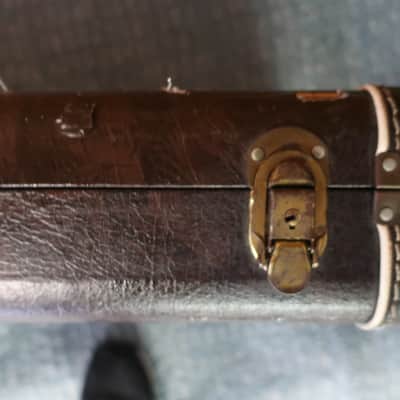 Vintage Guild Pilot Bass OHSC Hardshell Case Guild Thunderbird Jet Star Bass JS-II M-85 Bown Tolex image 5