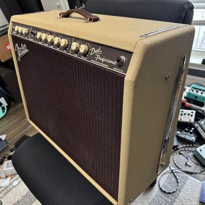Fender Dual Professional 100-Watt 2x12" Guitar Combo 1995 - 2002 - Blonde image 4