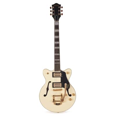 Gretsch G2655TG Streamliner Center Block Jr. Double-Cut LTD Vintage White w/Bigsby LTD image 4