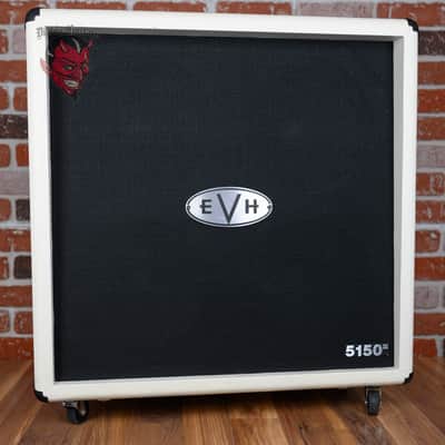 EVH 5150 III 412 4X12 Cabinet 2022 - White Tolex image 2