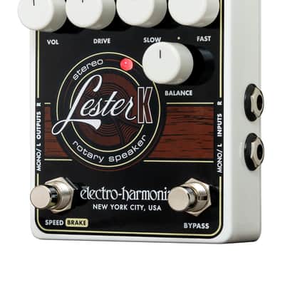 Electro-Harmonix LESTER K Stereo Rotary Speaker, 9.6DC-200 PSU included image 2