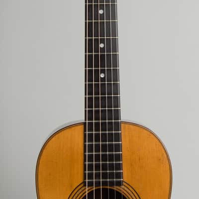 C. F. Martin  2-18 Flat Top Acoustic Guitar,  c. 1880, period black coffin case. image 8