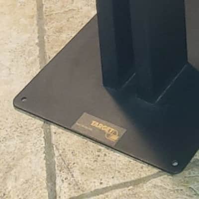 Target Audio Products Speaker Stands, U.K. Model, 24", High Rigidity Steel, 90's, Black Matte, $325 Shipped! image 2