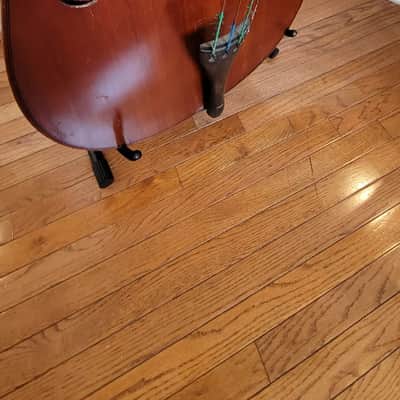Vintage Framus (Germany) 3/4 Upright Double String Bass w/vintage Ampeg Pickup image 4