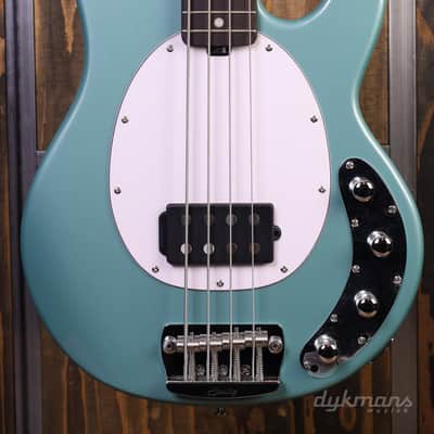 Sterling By Music Man Stingray Ray34 Dorado Green image 1