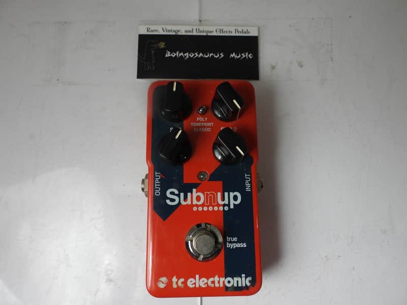 TC Electronics Sub 'N Up Octave Effects Pedal Guitar Free USA Ship image 1