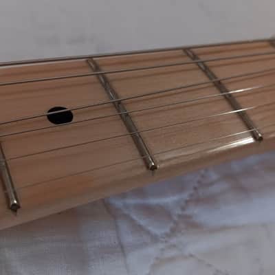 Fender Vintera '70s Stratocaster with Maple Fretboard - Fender American Body HSS (Hardshell Case) 2019 - Black image 7