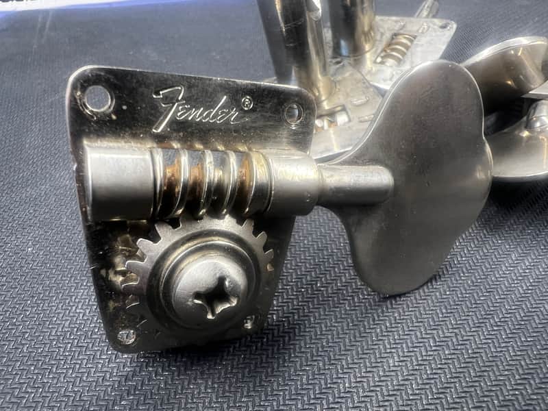 Fender USA Early 70's Nickel Vintage Bass Tuners image 1