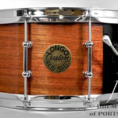 Longo Solid Ply Purpleheart Snare Drum 14x7 image 1