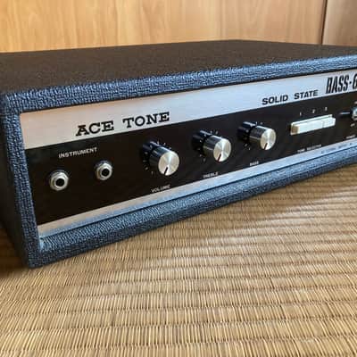 ACE TONE ACETONE 'BASS 6' BASS AMPLIFIER HEAD VINTAGE MIJ 1970s