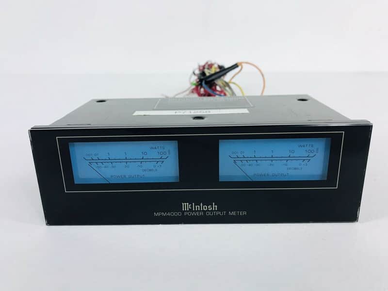 McIntosh MPM4000 Power Output Meter w/ All new Led lights | Reverb