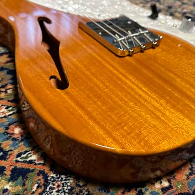 Fender Custom Shop ’68 Vintage Custom Thinline Telecaster 2023 Aged Natural image 8