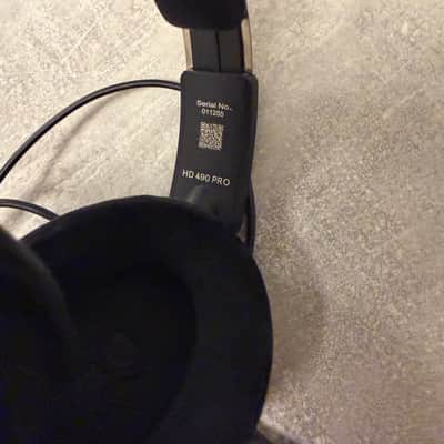 Sennheiser HD 490 Pro Open-Back Studio Headphones 2024 - Present - Black image 2