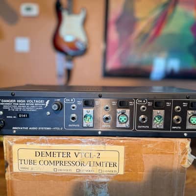 *New Old Stock* Demeter VTCL-2 Discrete Stereo Optical Tube Compressor Limiter image 7