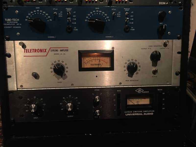 Teletronix LA2A Compressor Limiter Silver VINTAGE image 1
