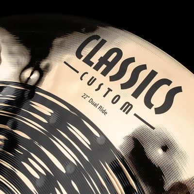 MEINL CC22DUR Classics Custom Dual Ride 22 Zoll Becken dark/brilliant image 11
