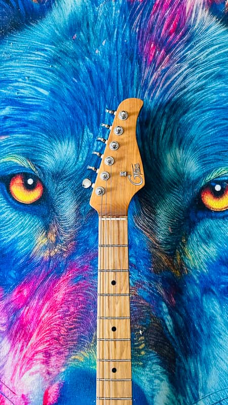 ‘24 Mooer GTRS | GTRS-801 | Intelligent Guitar | Sonic Blue image 1